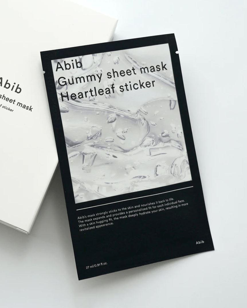 ABIB Gummy Sheet Mask - Heartleaf Sticker - Social K Beauty