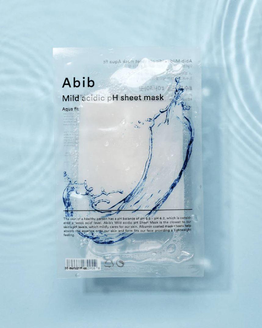 ABIB Mild AcidicpH Sheet Mask - Aqua fit - Social K Beauty