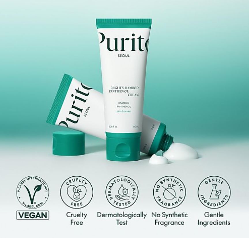PURITO SEOUL Mighty Bamboo Panthenol Cream
