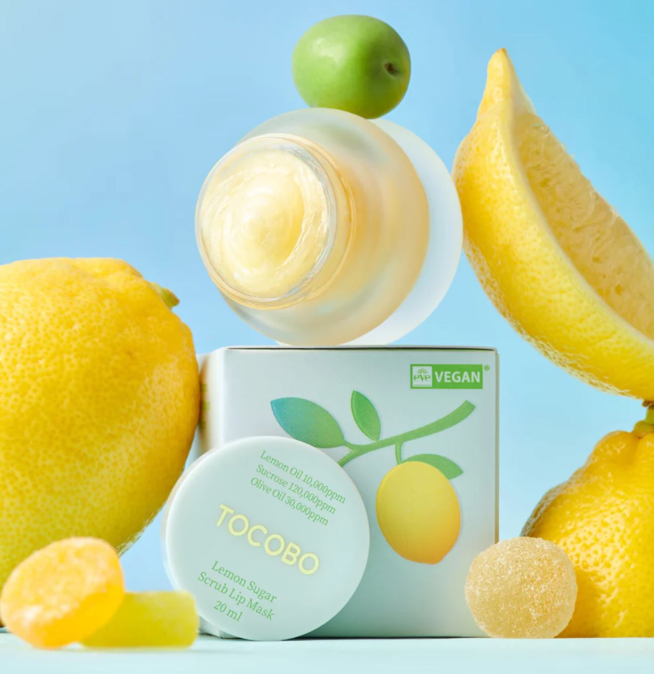 TOCOBO Lemon Sugar Lip Mask