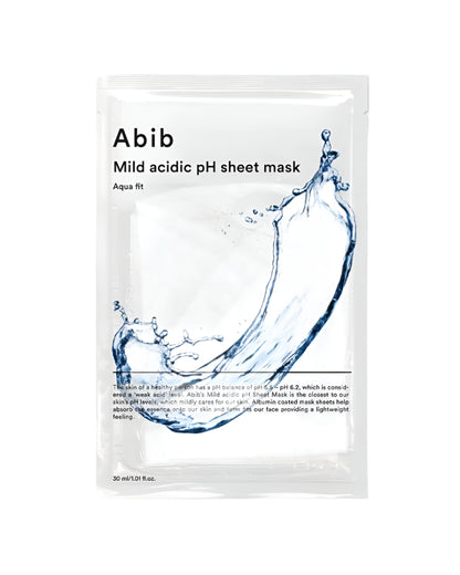 ABIB Mild AcidicpH Sheet Mask - Aqua fit - Social K Beauty