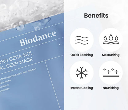 BIODANCE Hydro Cera-nol Real Deep Mask (Blue)