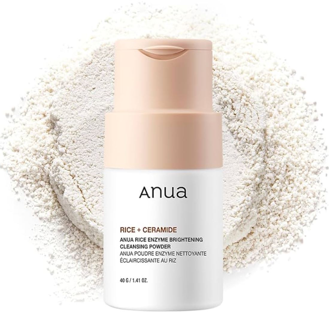 ANUA Rice Enzyme Brightening Cleansing Powder β Social K Beauty